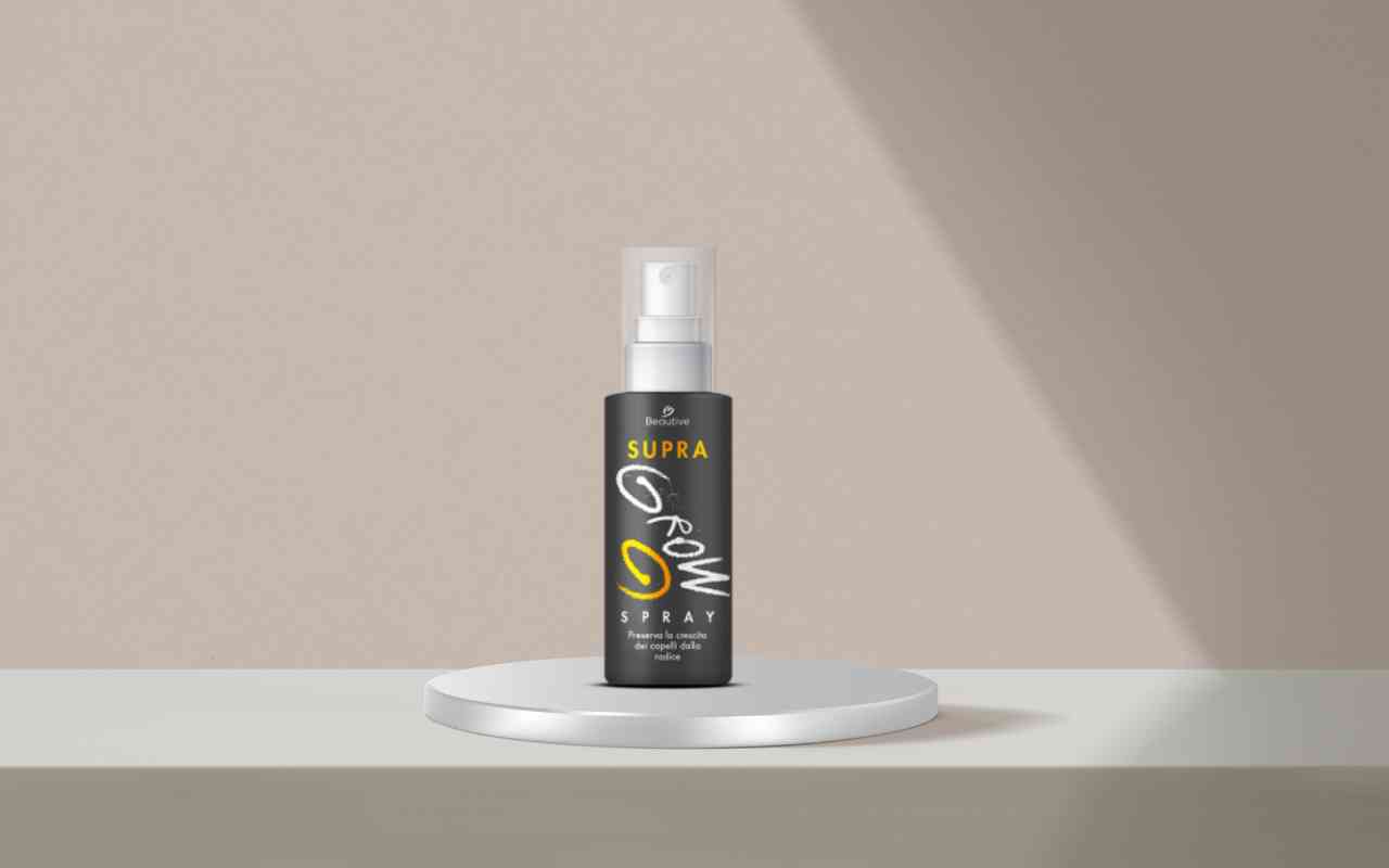 Scopri come fermare la caduta e far ricrescere i capelli con SupraGrow Spray