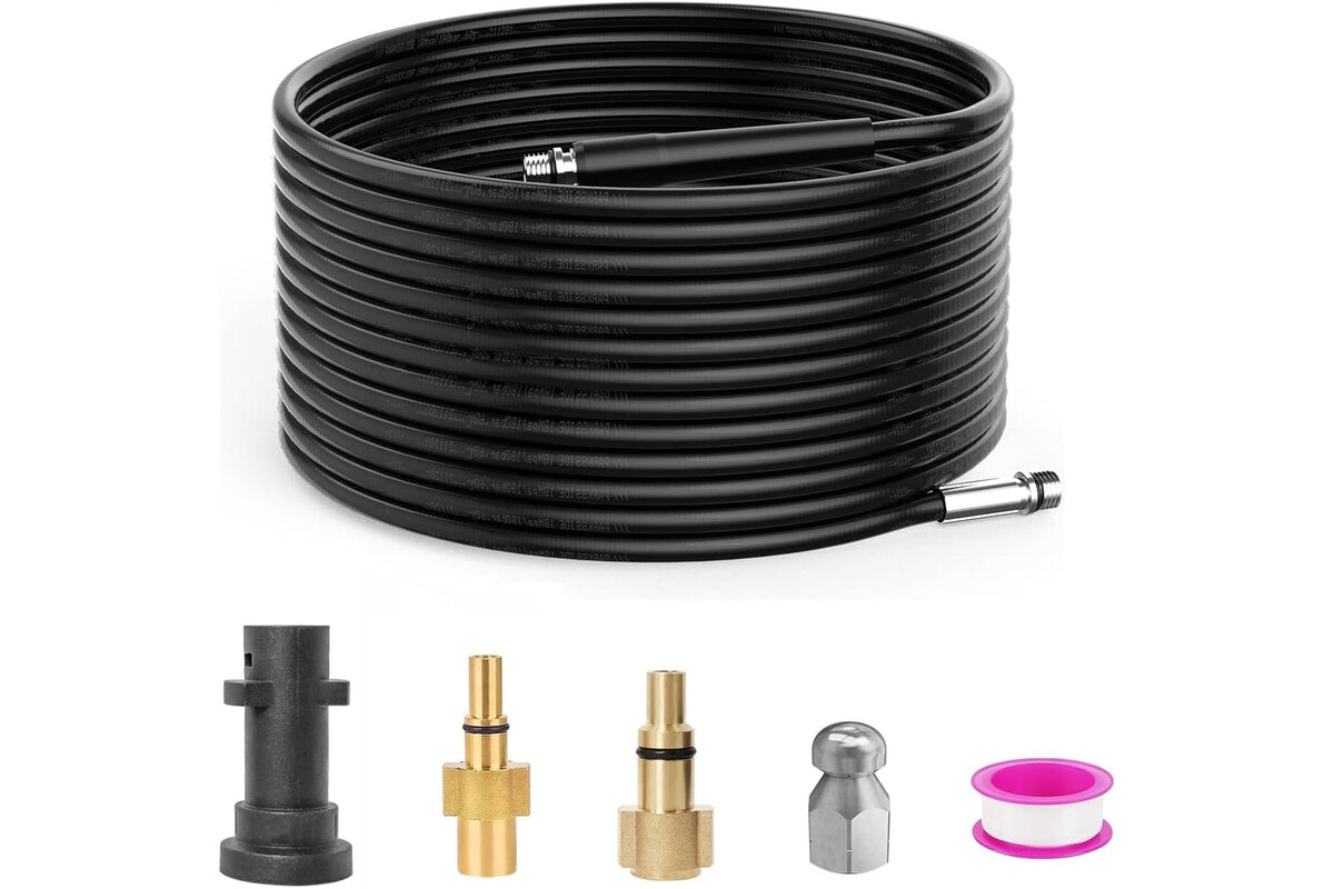 Risparmia tempo e denaro: tubo idropulitrice 10 metri stone banks per una pulizia efficace a prezzo super conveniente